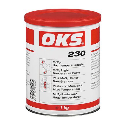 Exemplary representation: OKS 230, MoS2 high-temperature paste (can)