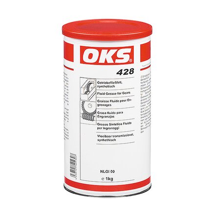 Exemplarische Darstellung: OKS 428, Getriebefließfett synthetisch (Dose)