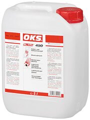 Exemplary representation: OKS chain and adhesive lubricant (canister)