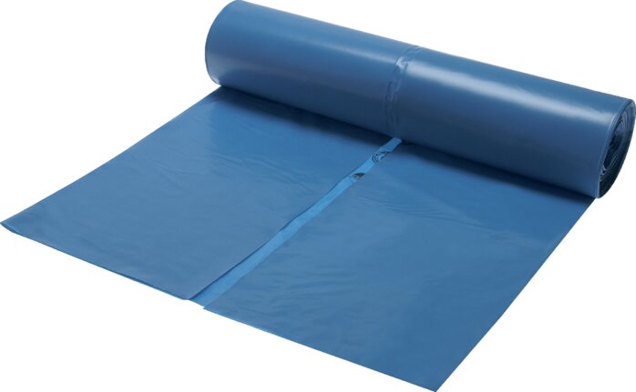 Exemplary representation: Bin liners on a roll, blue