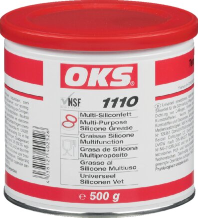 Exemplary representation: OKS silicone grease (can)