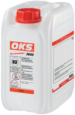Exemplarische Darstellung: OKS Korrosionsschutzöl für Lebensmitteltechnik (Kanister)